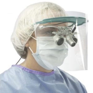 TIDI USA Arcvédőmaszk előlap