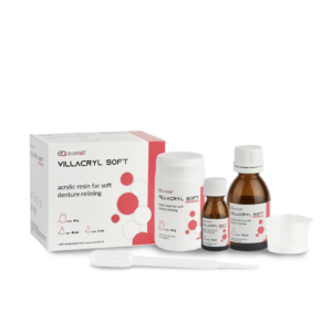 Everall7 – Villacryl Soft – hidegen polimerizálódó akril anyag műfogsorok ideiglenesen puhán maradó alábélelésére -ÚJDONSÁG!
