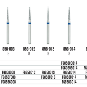 SS White Hegyes végű gyémántfúró (858)