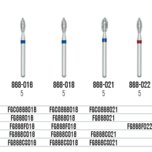 SS White Csepp alakú gyémántfúró (868)