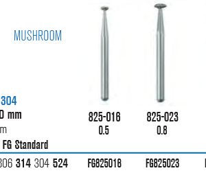 SS White Lencse alakú gyémántfúró (825)