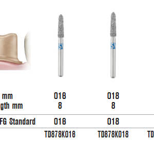 SS White TDA Gyémánfúró 878K-020