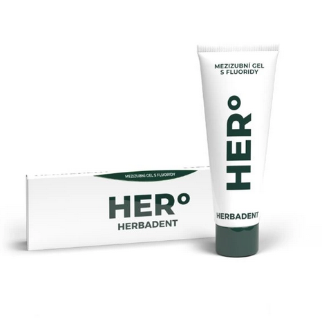 HERBADENT HERo gyógynövényes fogköztisztító gél 25g