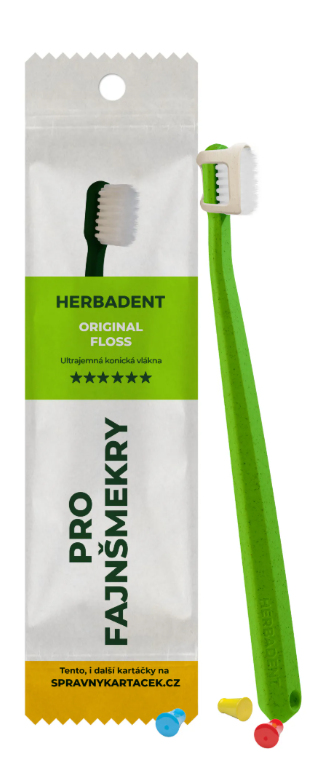 HERBADENT MIDI FLOSS kisfejű fogkefe
