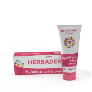 HERBADENT MIMI gyógynövényes revitalizáló fogkrém babáknak 50g